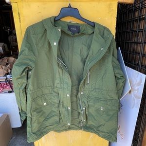 Green JCrew jacket